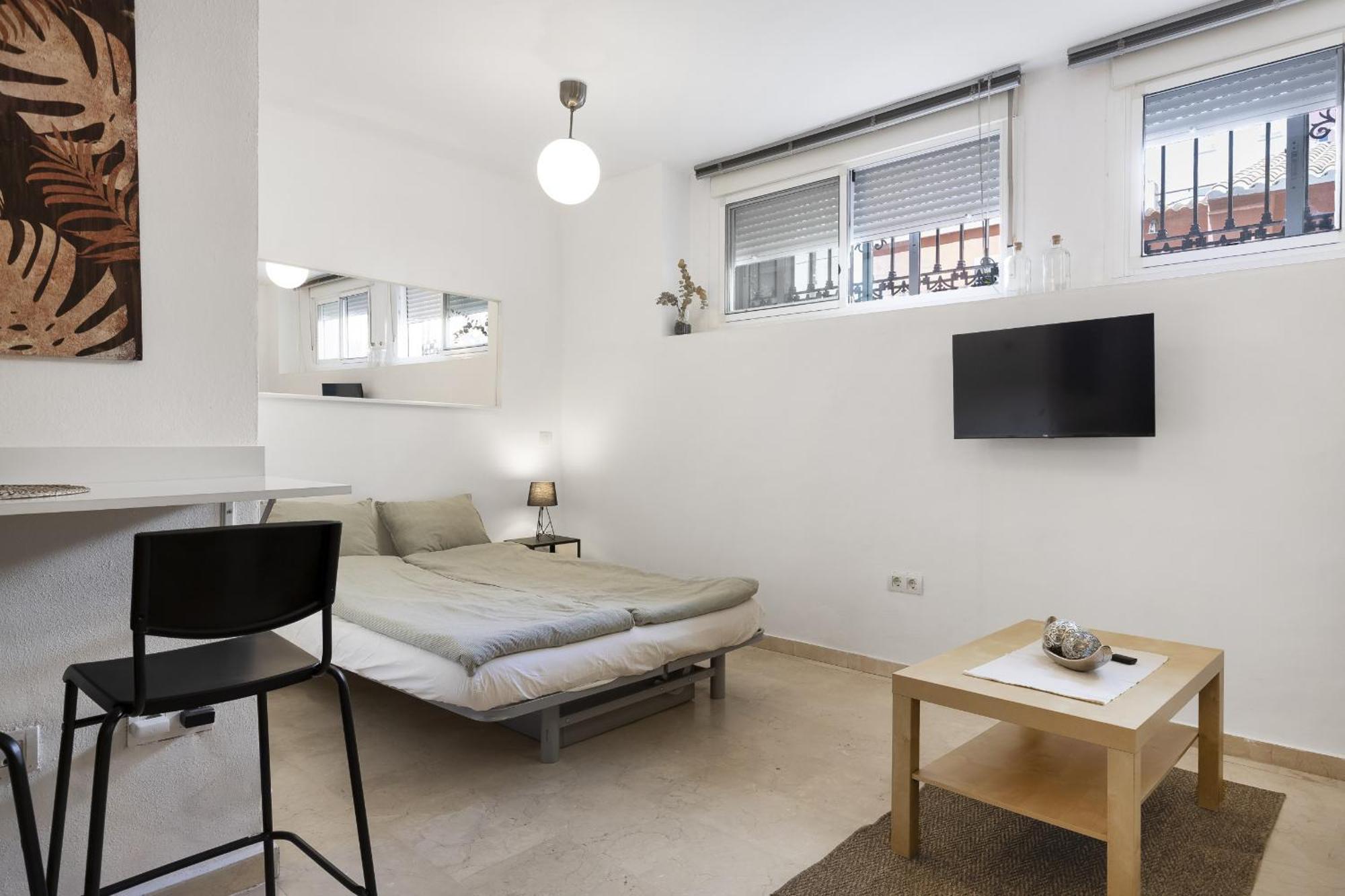 Cozy Central Studio In Pasaje Olletas Málaga Kültér fotó